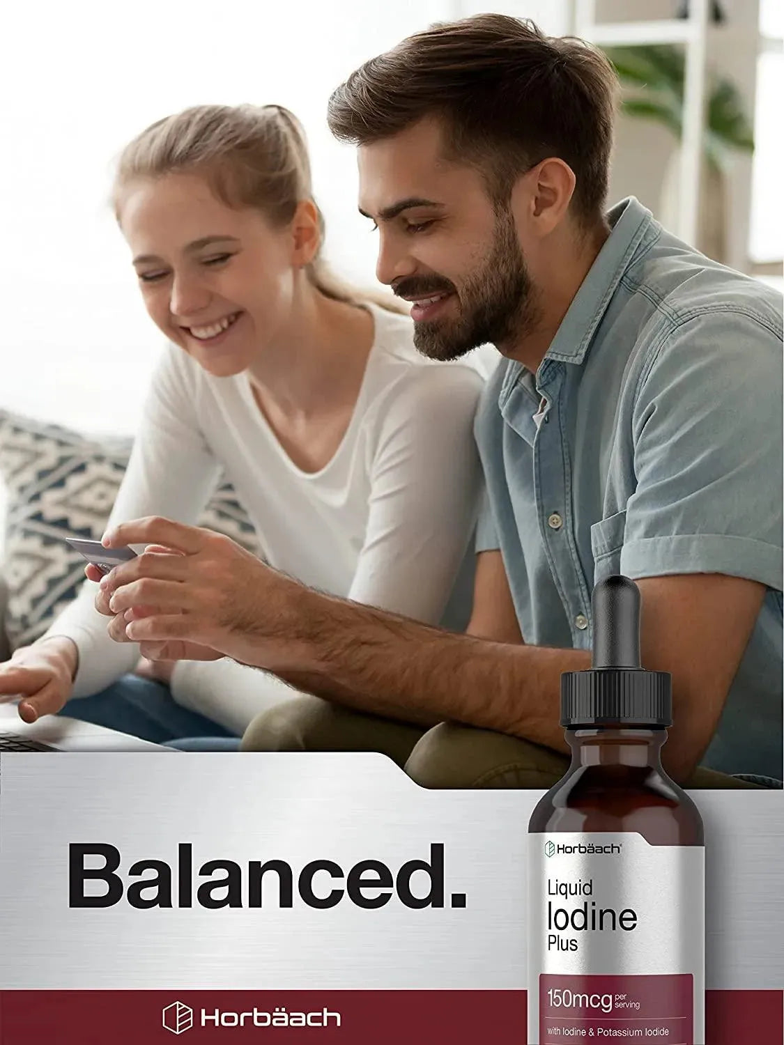 HORBAACH - Horbaach Liquid Iodine Solution Drops 59Ml. - The Red Vitamin MX - Suplementos Alimenticios - {{ shop.shopifyCountryName }}