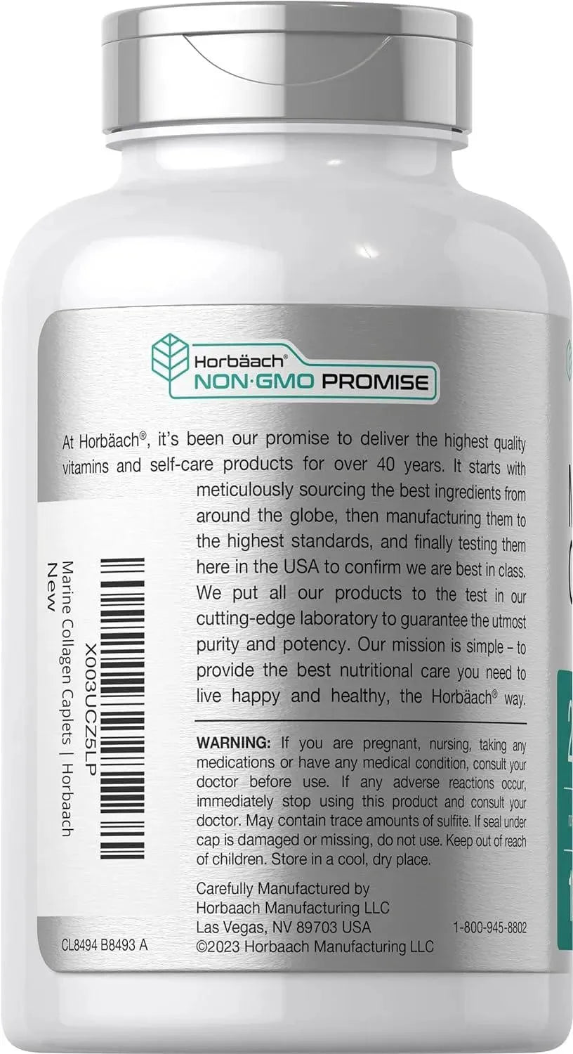 HORBAACH - Horbaach Marine Collagen Peptides 2000Mg. 180 Tabletas - The Red Vitamin MX - Suplementos Alimenticios - {{ shop.shopifyCountryName }}