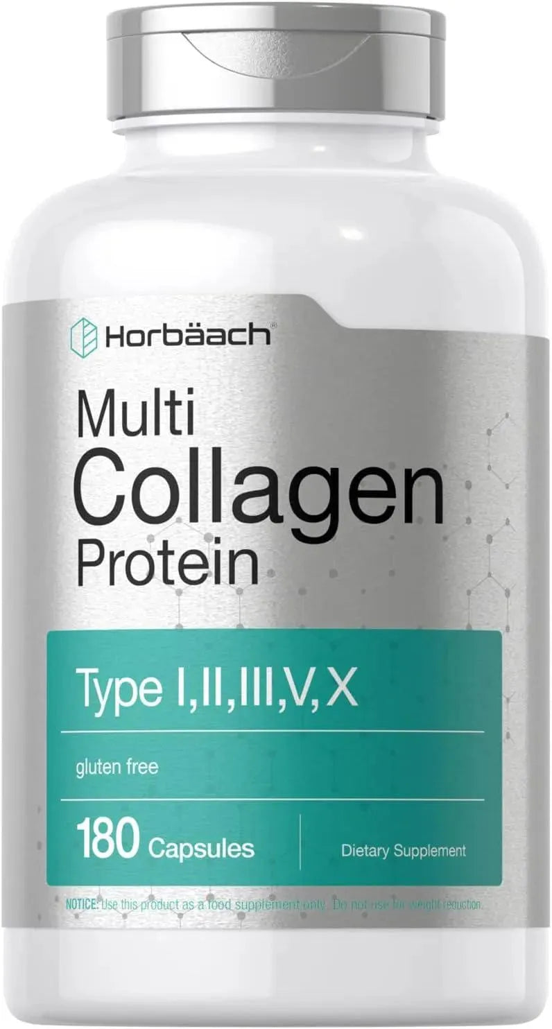 HORBAACH - Horbaach Multi Collagen Protein 180 Capsulas - The Red Vitamin MX - Suplementos Alimenticios - {{ shop.shopifyCountryName }}