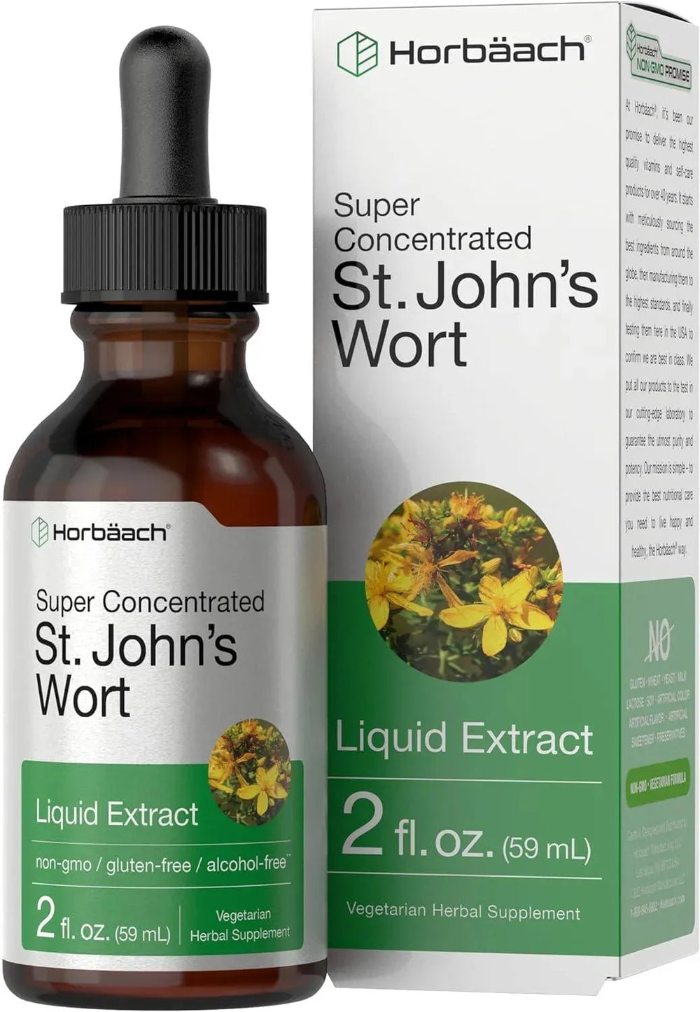 HORBAACH - Horbaach St Johns Wort Tincture 59Ml. - The Red Vitamin MX - Suplementos Alimenticios - {{ shop.shopifyCountryName }}