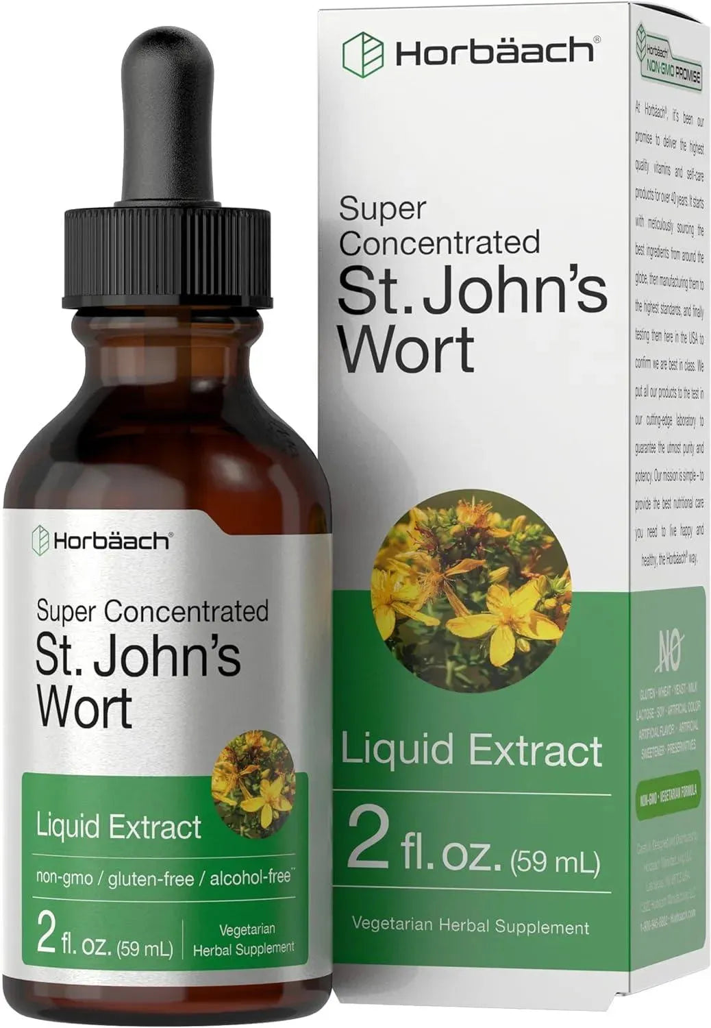 HORBAACH - Horbaach St Johns Wort Tincture 59Ml. - The Red Vitamin MX - Suplementos Alimenticios - {{ shop.shopifyCountryName }}