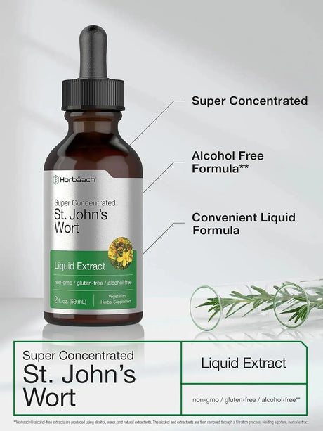 HORBAACH - Horbaach St Johns Wort Tincture 59Ml. - The Red Vitamin MX - Suplementos Alimenticios - {{ shop.shopifyCountryName }}