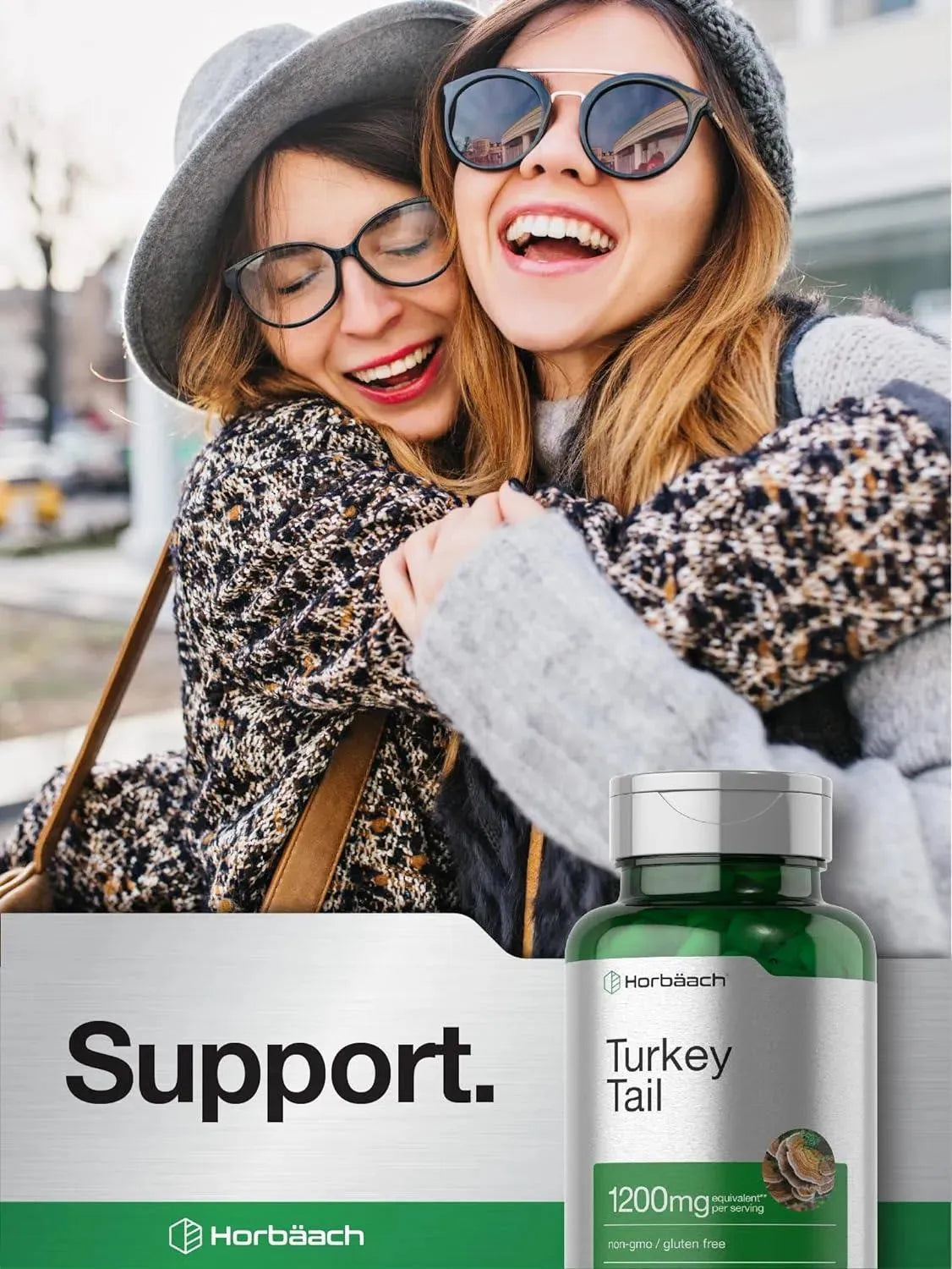 HORBAACH - Horbaach Turkey Tail Mushroom 1200Mg. 120 Capsulas - The Red Vitamin MX - Suplementos Alimenticios - {{ shop.shopifyCountryName }}