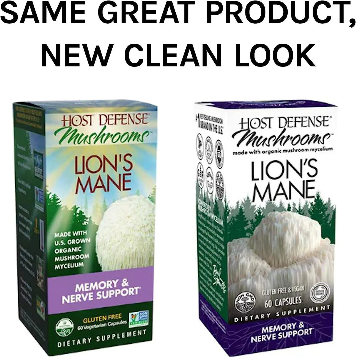 HOST DEFENSE - Host Defense Lion's Mane 60 Capsulas - The Red Vitamin MX - Suplementos Alimenticios - {{ shop.shopifyCountryName }}