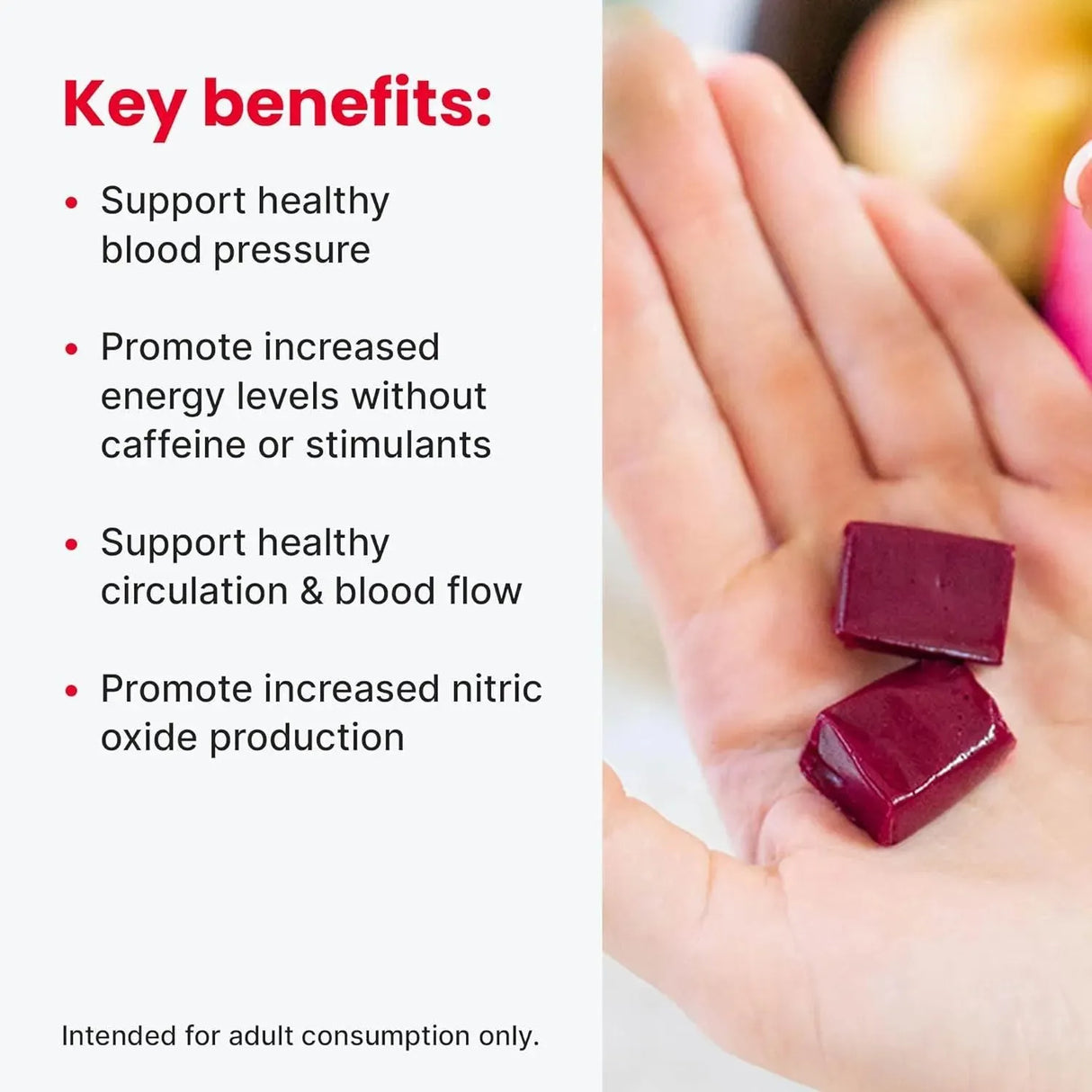 HUMANN - humanN SuperBeets Heart Chews 60 Masticables - The Red Vitamin MX - Suplementos Alimenticios - {{ shop.shopifyCountryName }}
