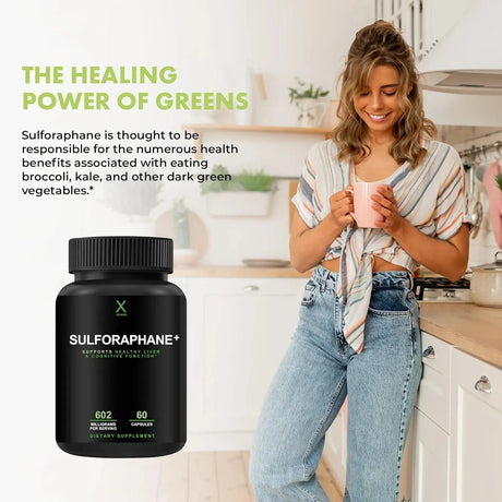 HUMANX - HUMANX Sulforaphane+ 602Mg. 60 Capsulas - The Red Vitamin MX - Suplementos Alimenticios - {{ shop.shopifyCountryName }}