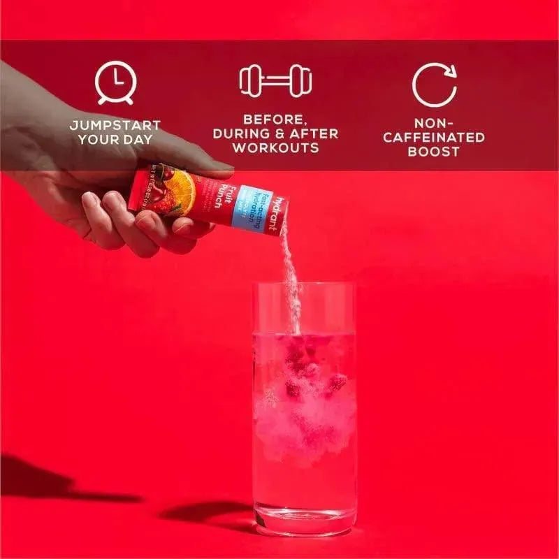 HYDRANT - Hydrant Hydrate Electrolyte Powder Rapid Hydration Mix 30 Paquetes - The Red Vitamin MX - Suplementos Alimenticios - {{ shop.shopifyCountryName }}