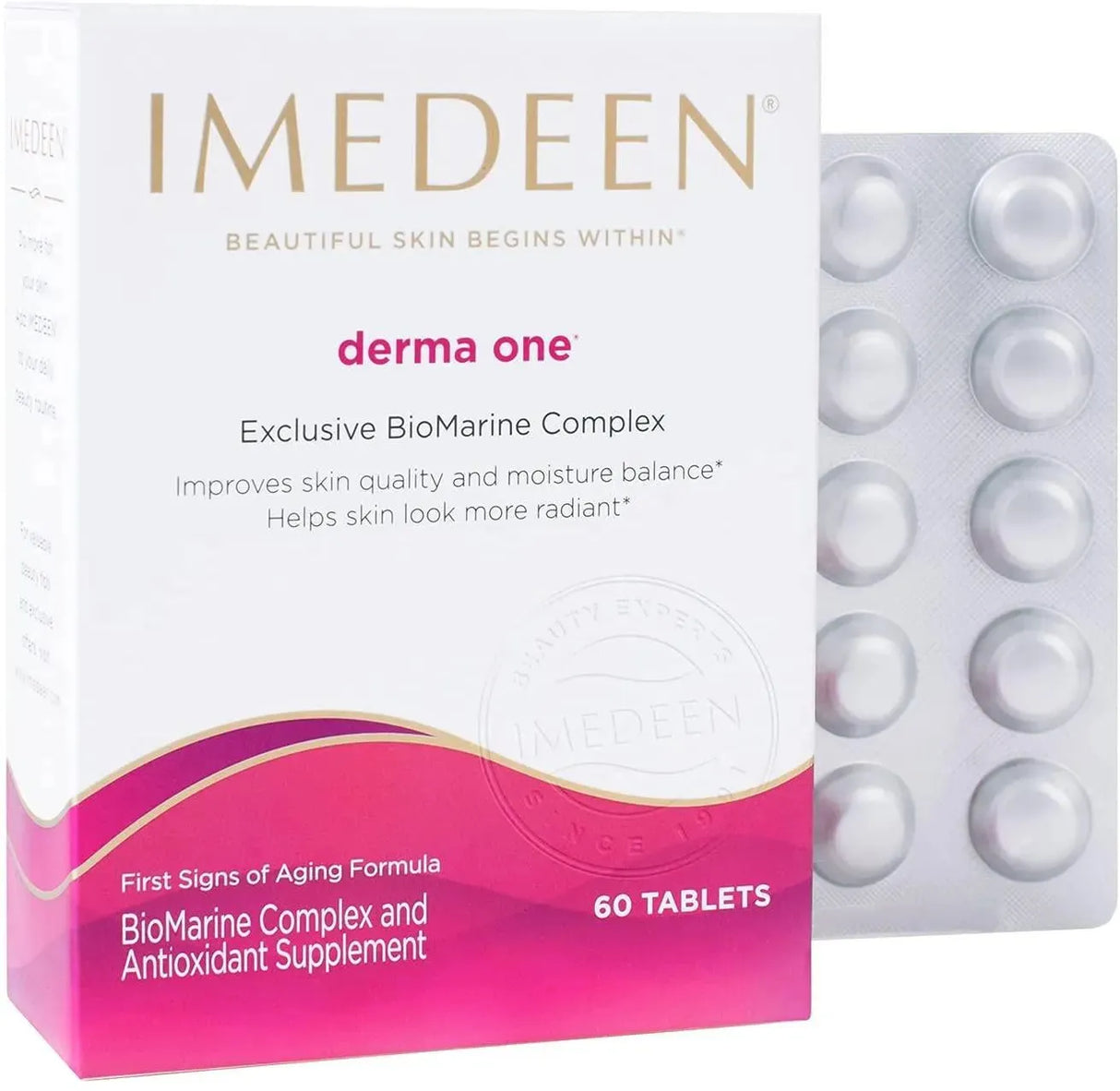 IMEDEEN - Imedeen Derma One 60 Tabletas - The Red Vitamin MX - Suplementos Alimenticios - {{ shop.shopifyCountryName }}