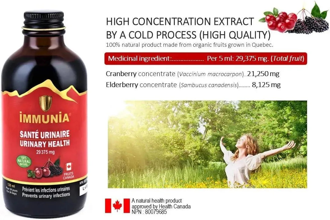 IMMUNIA - Immunia Cranberry & Elderberry Concentrate 120Ml. - The Red Vitamin MX - Suplementos Alimenticios - {{ shop.shopifyCountryName }}