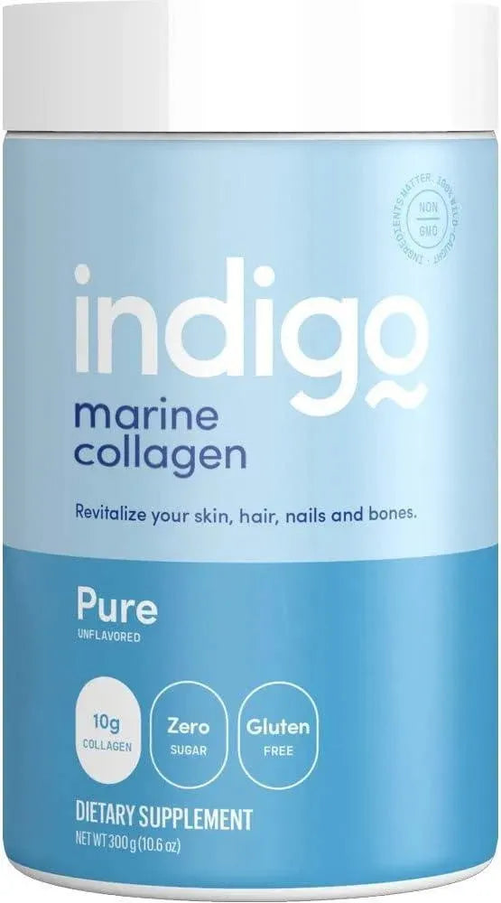 INDIGO - Indigo Marine Collagen Powder 300Gr. - The Red Vitamin MX - Suplementos Alimenticios - {{ shop.shopifyCountryName }}