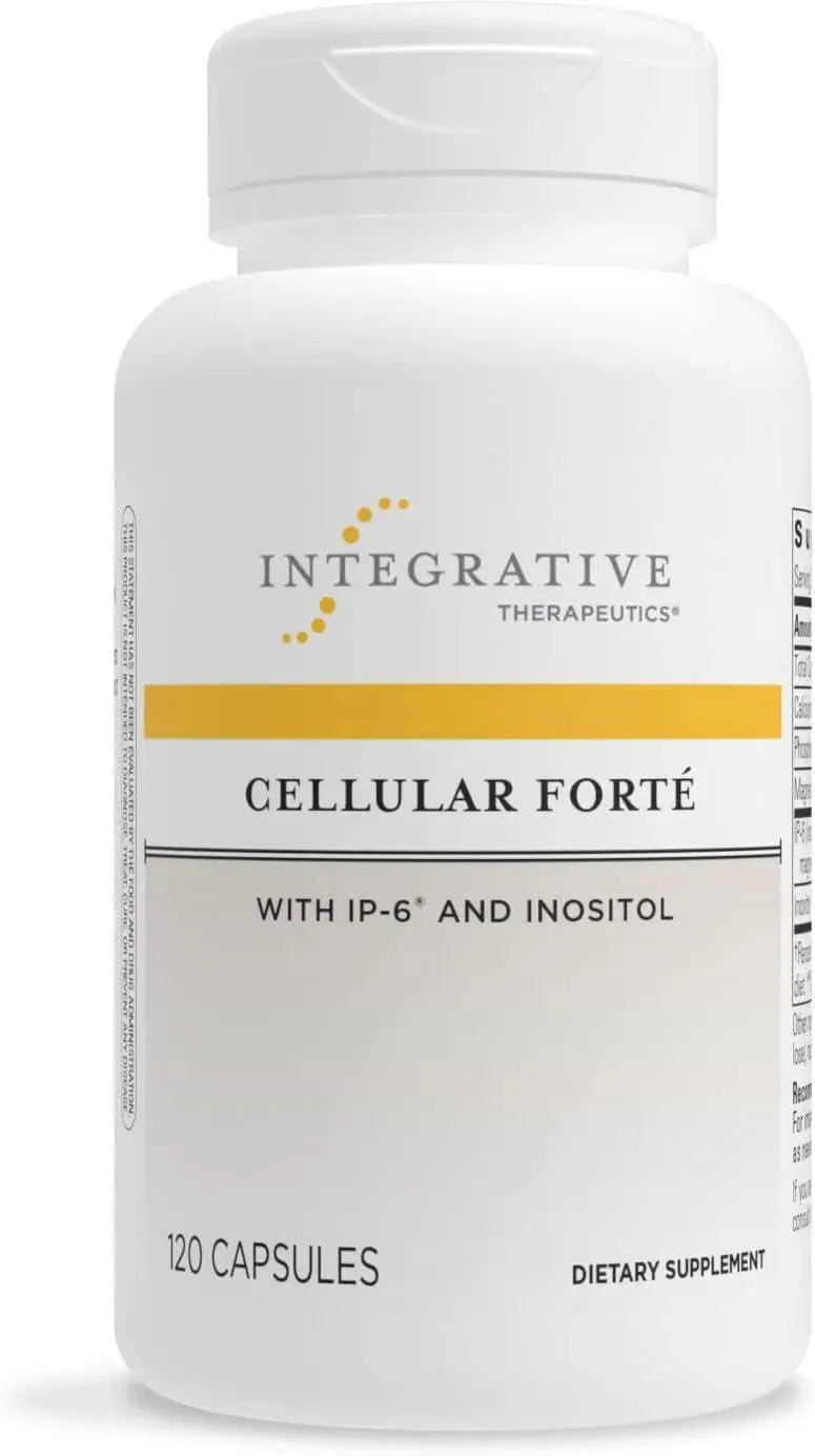 INTEGRATIVE THERAPEUTICS - Integrative Therapeutics Cellular Forte IP-6 and Inositol 120 Capsulas - The Red Vitamin MX - Suplementos Alimenticios - {{ shop.shopifyCountryName }}
