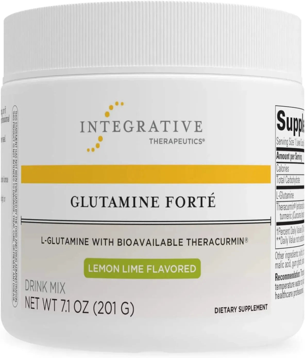 INTEGRATIVE THERAPEUTICS - Integrative Therapeutics Glutamine Forte Lemon Lime Flavored Drink Mix 201Gr. - The Red Vitamin MX - Suplementos Alimenticios - {{ shop.shopifyCountryName }}