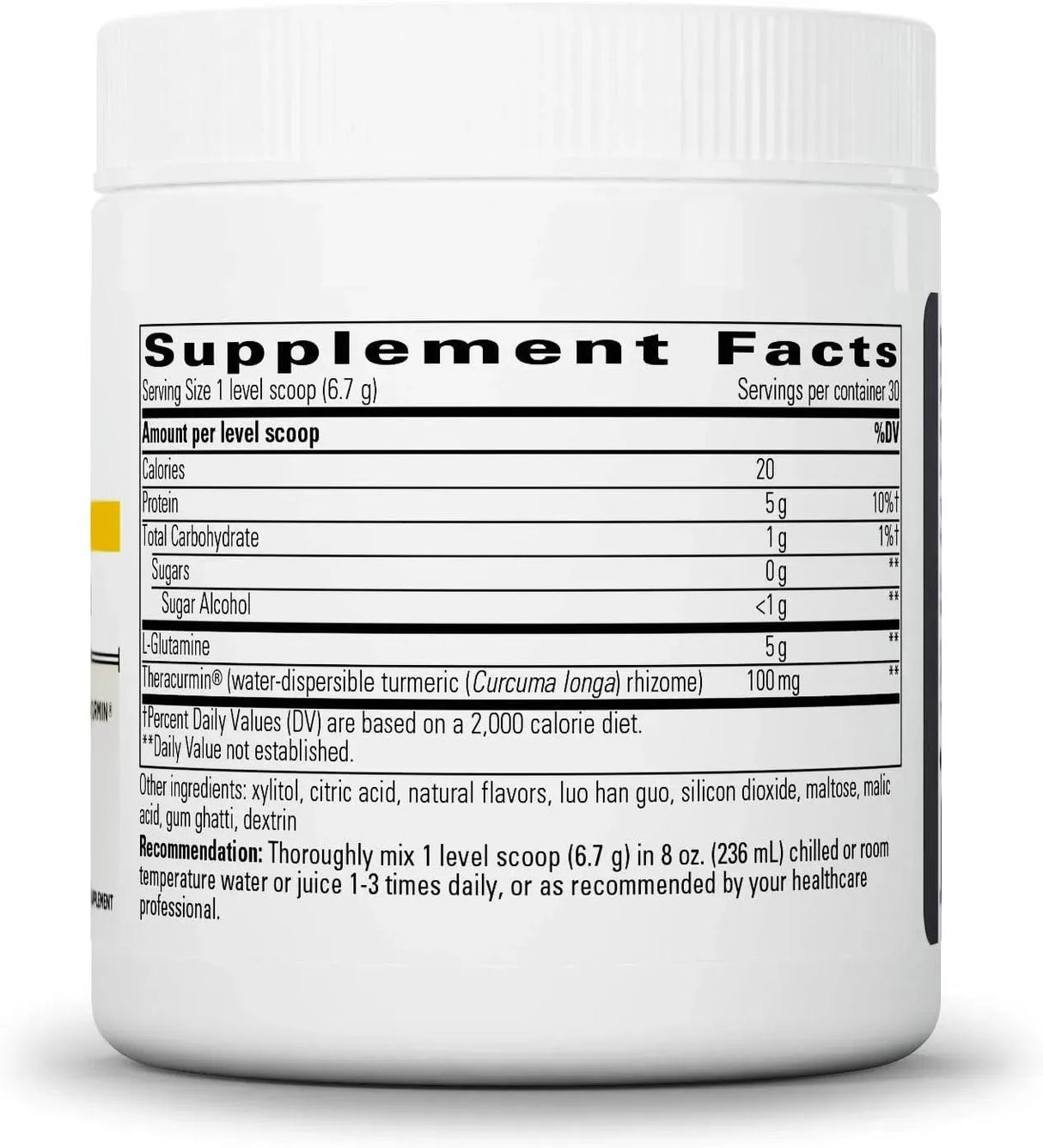 INTEGRATIVE THERAPEUTICS - Integrative Therapeutics Glutamine Forte Lemon Lime Flavored Drink Mix 201Gr. - The Red Vitamin MX - Suplementos Alimenticios - {{ shop.shopifyCountryName }}