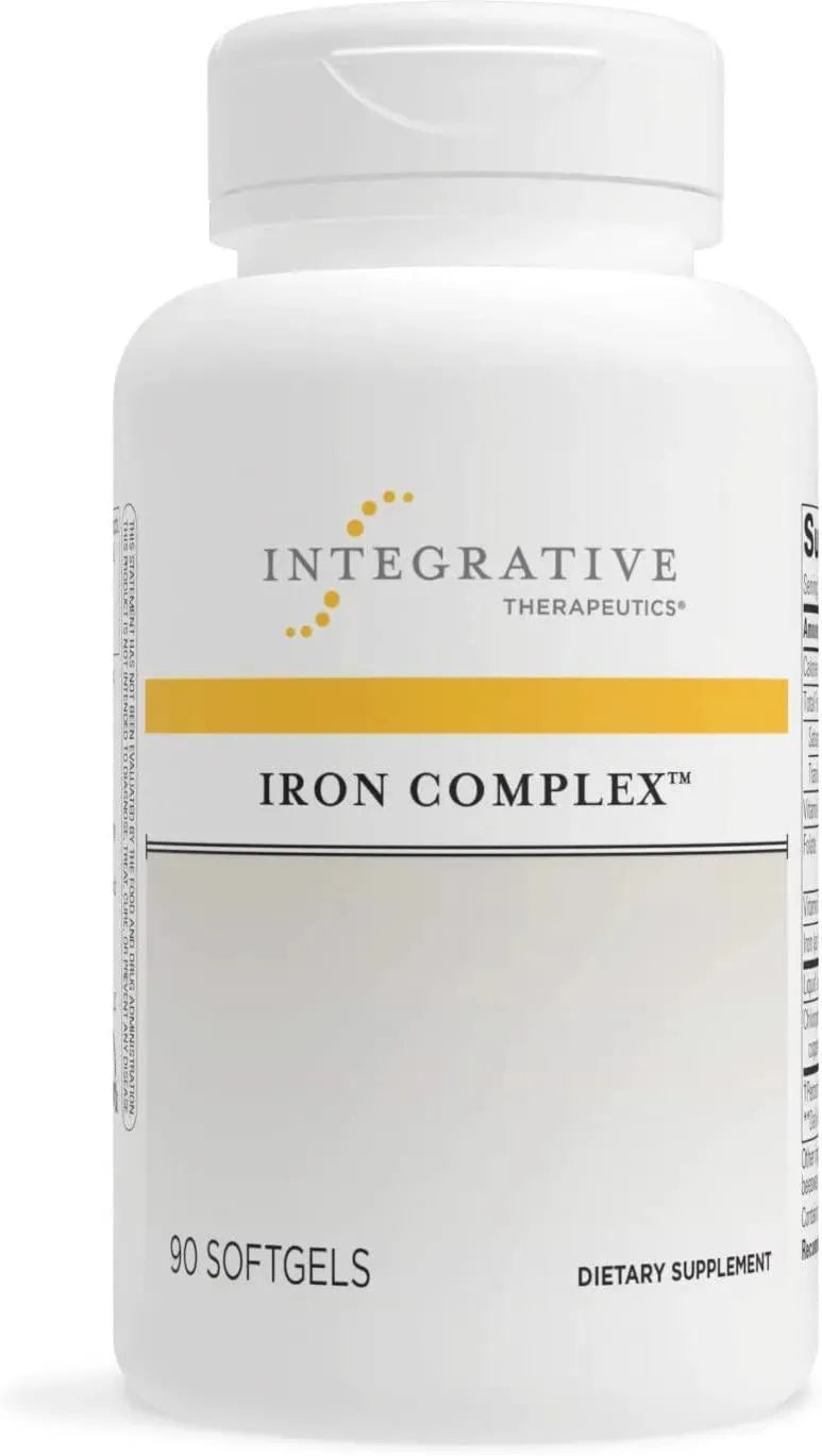 INTEGRATIVE THERAPEUTICS - Integrative Therapeutics Iron Complex 50Mg. 90 Capsulas Blandas - The Red Vitamin MX - Suplementos Alimenticios - {{ shop.shopifyCountryName }}