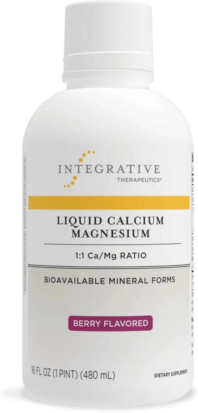 INTEGRATIVE THERAPEUTICS - Integrative Therapeutics Liquid Calcium Magnesium 480Ml. - The Red Vitamin MX - Suplementos Alimenticios - {{ shop.shopifyCountryName }}