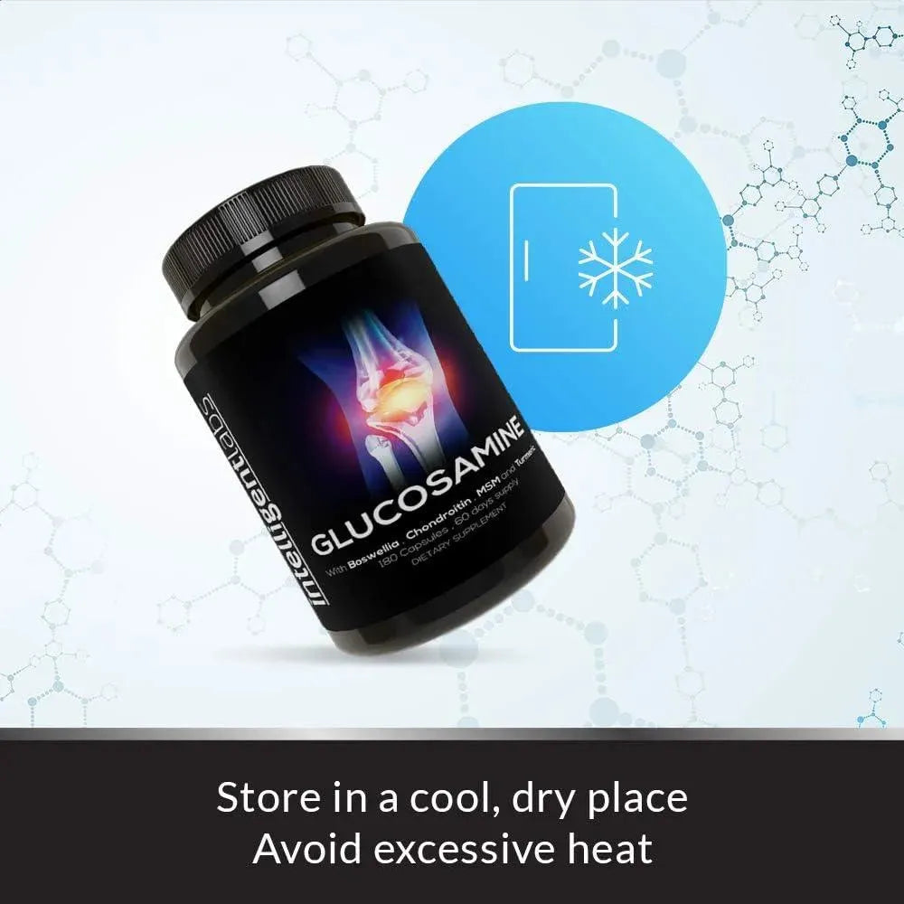 INTELLIGENT LABS - Intelligent Labs Glucosamine and Chondroitin 180 Capsulas - The Red Vitamin MX - Suplementos Alimenticios - {{ shop.shopifyCountryName }}