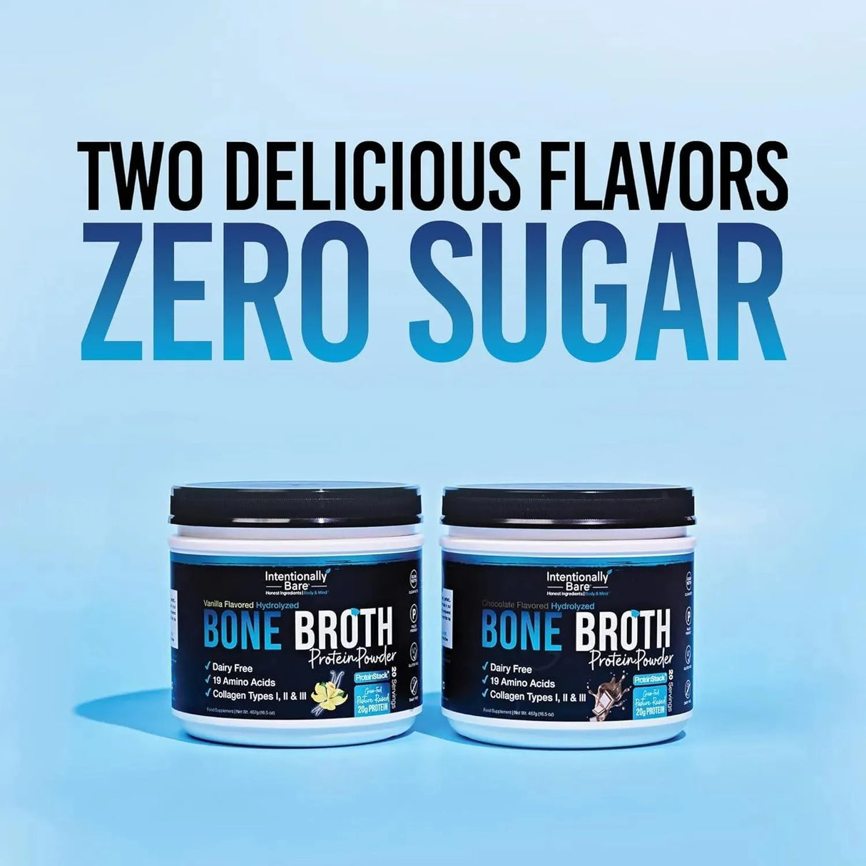 INTENTIONALLY BARE - Intentionally Bare Bone Broth Organic Protein Powder Vanilla 467Gr. - The Red Vitamin MX - Suplementos Alimenticios - {{ shop.shopifyCountryName }}