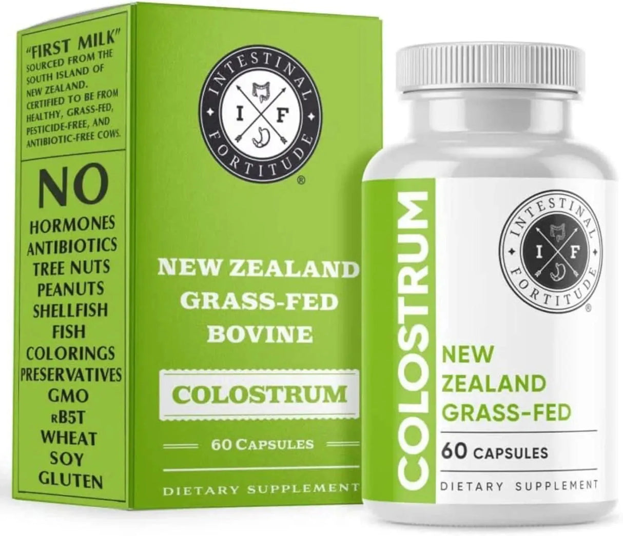 INTESTINAL FORTITUDE - Intestinal Fortitude Grass Fed New Zealand Cows Colostrum 500Mg. 60 Capsulas - The Red Vitamin MX - Suplementos Alimenticios - {{ shop.shopifyCountryName }}