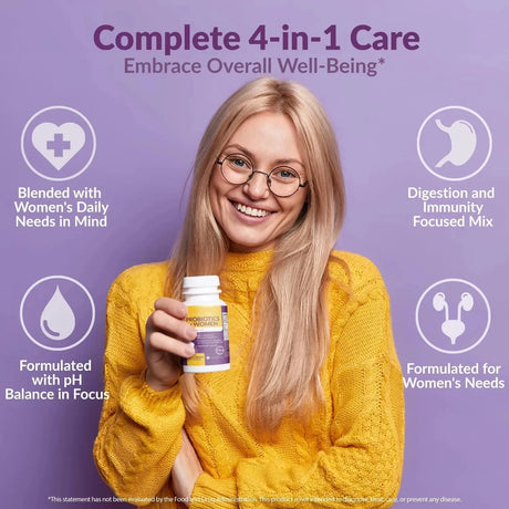 INTIMATE ROSE - Intimate Rose Complete Vaginal Probiotics for Women 60 Capsulas - The Red Vitamin MX - Suplementos Alimenticios - {{ shop.shopifyCountryName }}