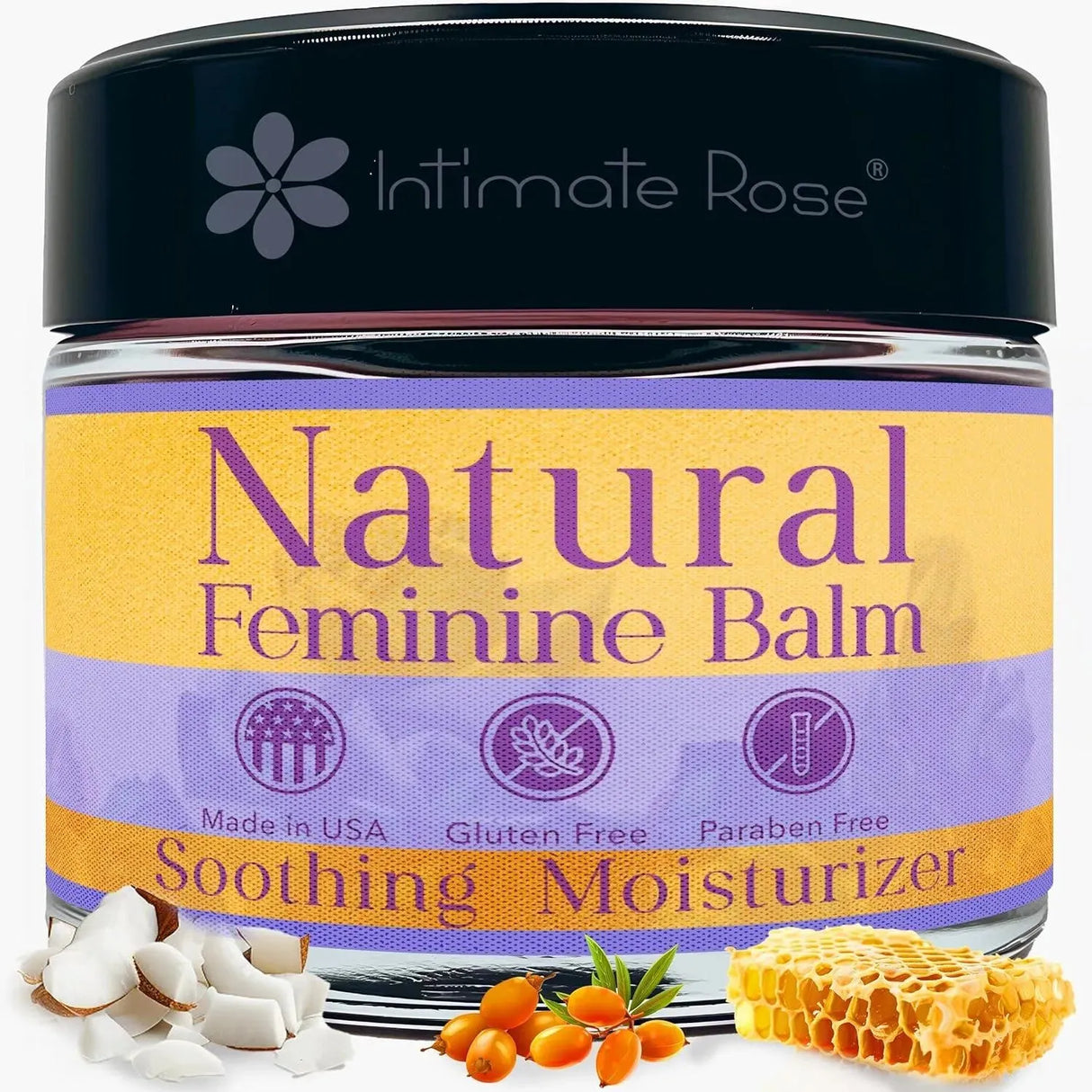 INTIMATE ROSE - Intimate Rose Vulva Balm & Organic Vaginal Moisturizer for Women 2 Oz. - The Red Vitamin MX - Hidratantes Vaginales - {{ shop.shopifyCountryName }}