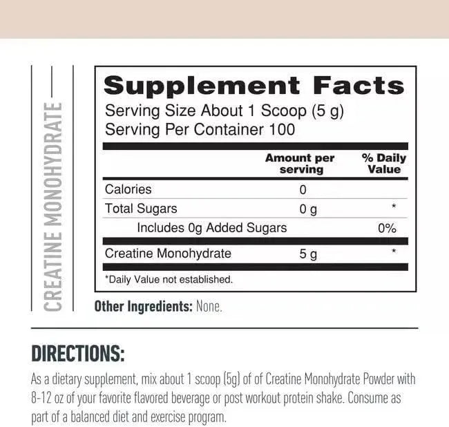 ISOPURE - Isopure Unflavored Creatine Monohydrate Powder 100 Servicios 500Gr. - The Red Vitamin MX - Suplementos Alimenticios - {{ shop.shopifyCountryName }}