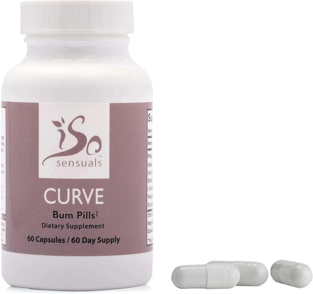 ISOSENSUALS - IsoSensuals Curve Butt Enhancement Pills 60 Capsulas - The Red Vitamin MX - Suplementos Alimenticios - {{ shop.shopifyCountryName }}