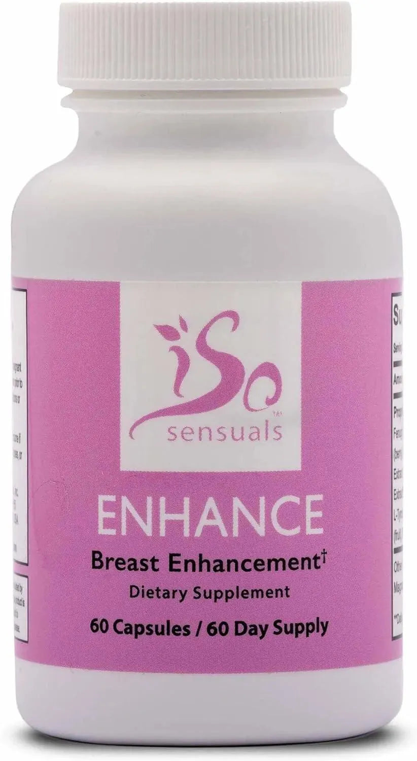 ISOSENSUALS - IsoSensuals Enhance Breast Enlargement Pills 60 Capsulas - The Red Vitamin MX - Suplementos Alimenticios - {{ shop.shopifyCountryName }}