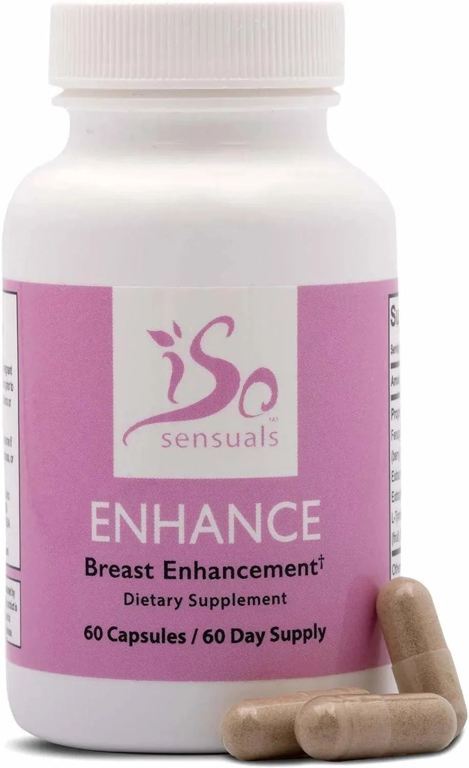 ISOSENSUALS - IsoSensuals Enhance Breast Enlargement Pills 60 Capsulas - The Red Vitamin MX - Suplementos Alimenticios - {{ shop.shopifyCountryName }}