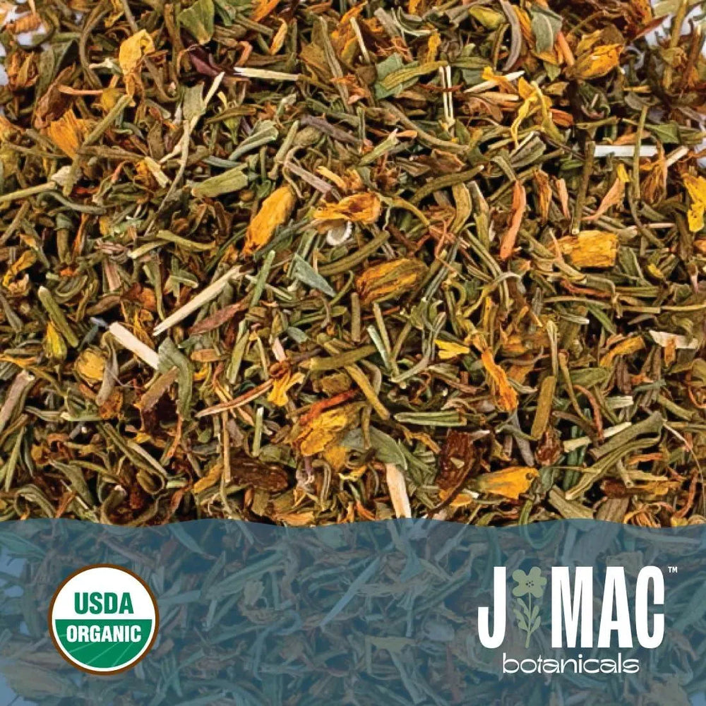 J MAC BOTANICALS - J Mac Botanicals Organic St Johns Wort herb 453Gr. - The Red Vitamin MX - Suplementos Alimenticios - {{ shop.shopifyCountryName }}