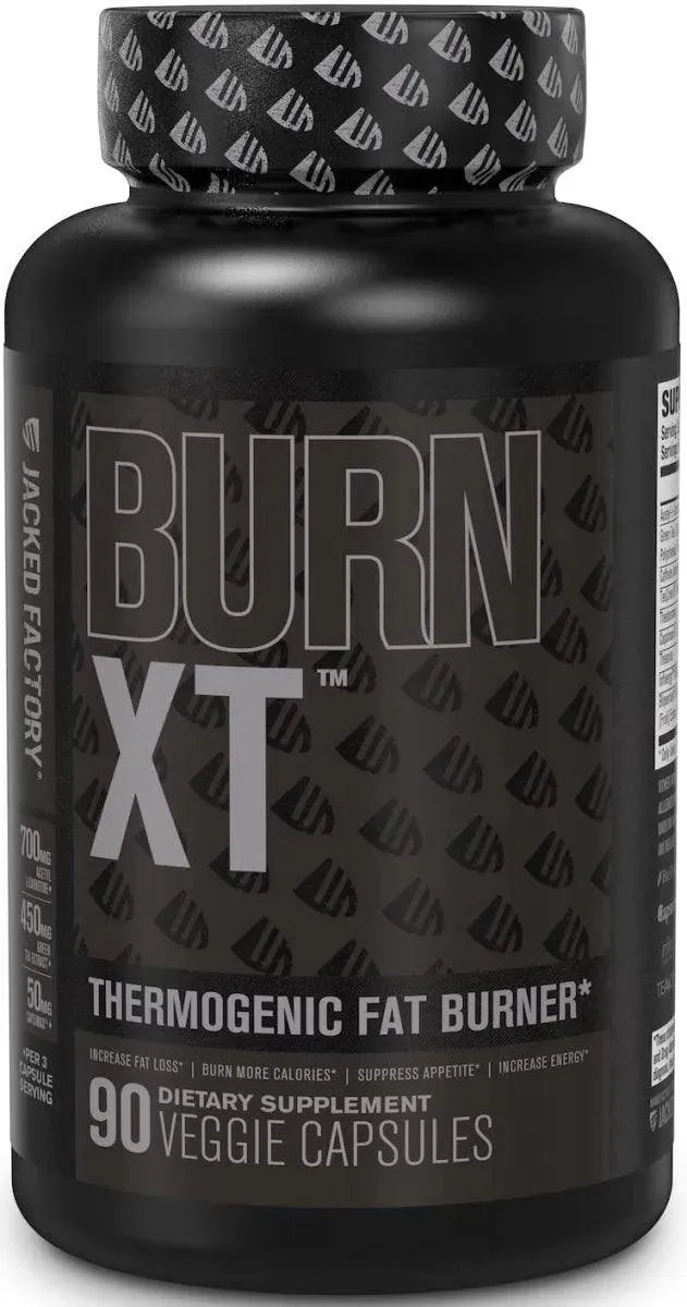 JACKED FACTORY - Burn XT Black Thermogenic Fat Burner 90 Capsulas - The Red Vitamin MX - Suplementos Alimenticios - {{ shop.shopifyCountryName }}