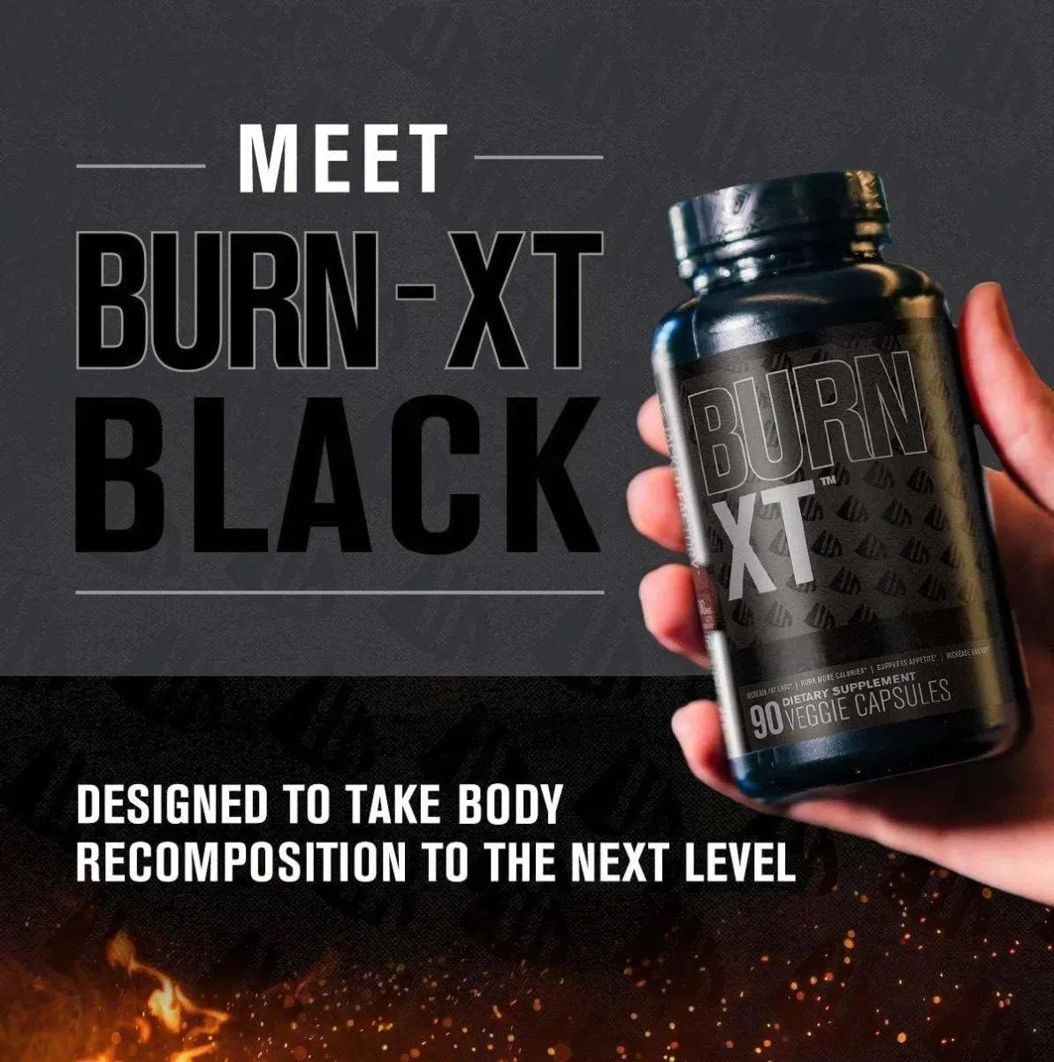 JACKED FACTORY - Burn XT Black Thermogenic Fat Burner 90 Capsulas - The Red Vitamin MX - Suplementos Alimenticios - {{ shop.shopifyCountryName }}