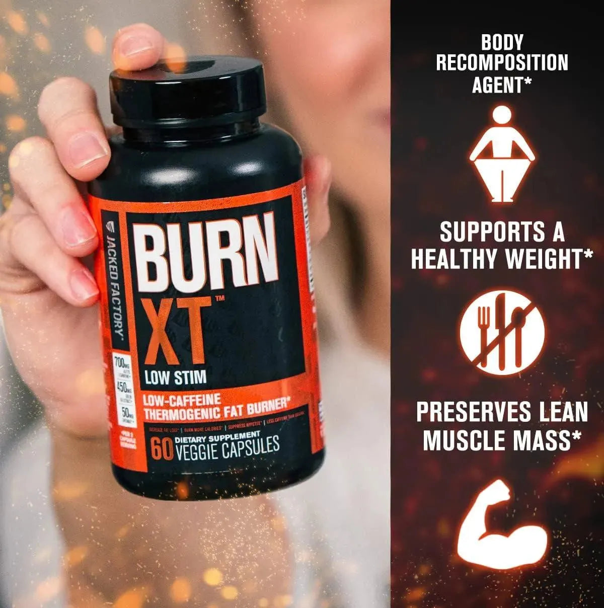 JACKED FACTORY - Jacked Factory Burn-XT Low Caffeine Low Stim 60 Capsulas - The Red Vitamin MX - Suplementos Alimenticios - {{ shop.shopifyCountryName }}