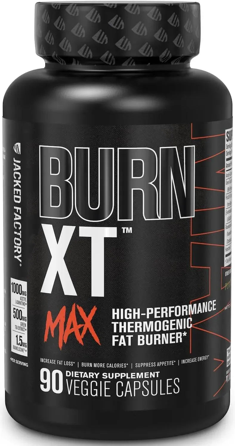 JACKED FACTORY - Jacked Factory Burn-XT Max High-Performance Thermogenic Fat Burner 90 Capsulas - The Red Vitamin MX - Suplementos Alimenticios - {{ shop.shopifyCountryName }}
