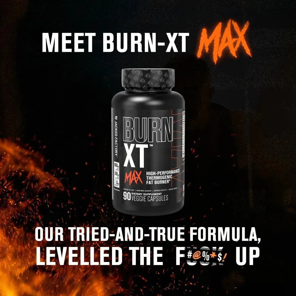 JACKED FACTORY - Jacked Factory Burn-XT Max High-Performance Thermogenic Fat Burner 90 Capsulas - The Red Vitamin MX - Suplementos Alimenticios - {{ shop.shopifyCountryName }}