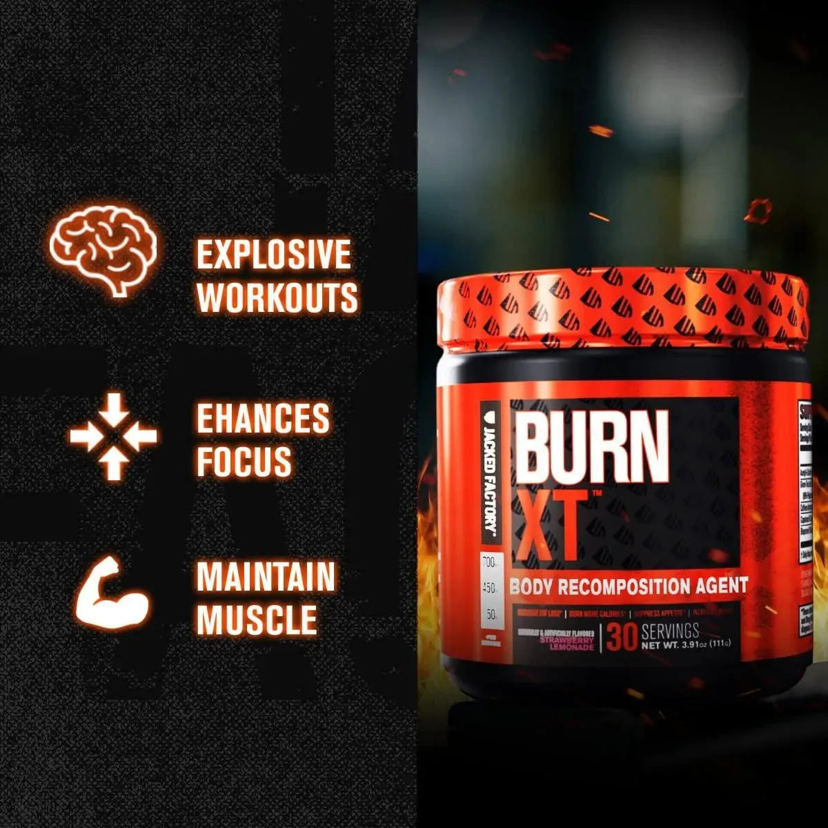 JACKED FACTORY - Jacked Factory Burn-XT Powder 5.82Oz. - The Red Vitamin MX - Suplementos Alimenticios - {{ shop.shopifyCountryName }}