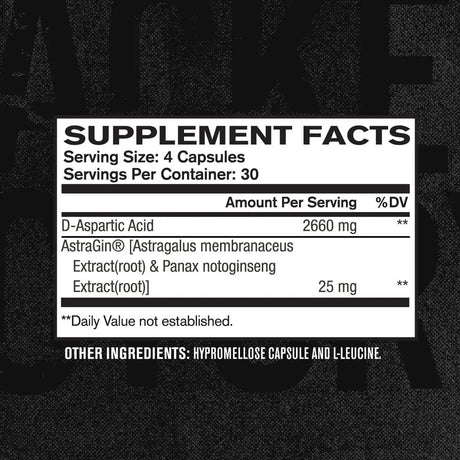 JACKED FACTORY - Jacked Factory DAA D Aspartic Acid 2660Mg. 120 Capsulas - The Red Vitamin MX - Suplementos Alimenticios - {{ shop.shopifyCountryName }}