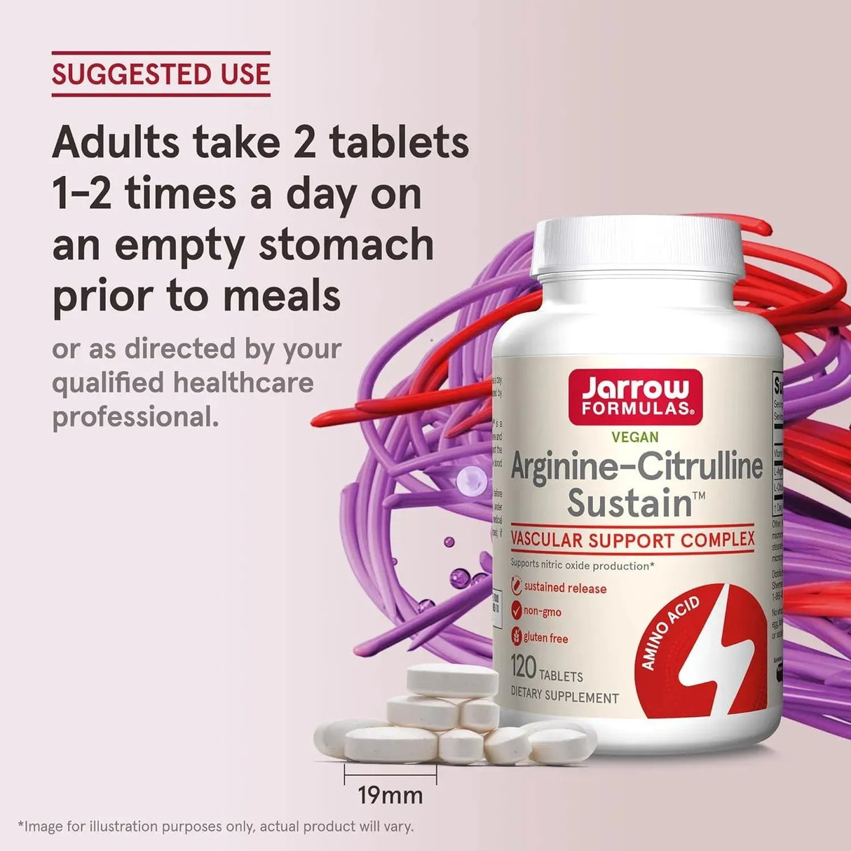 JARROW FORMULAS - Jarrow Formulas Arginine-Citrulline Sustain 120 Tabletas - The Red Vitamin MX - Suplementos Alimenticios - {{ shop.shopifyCountryName }}