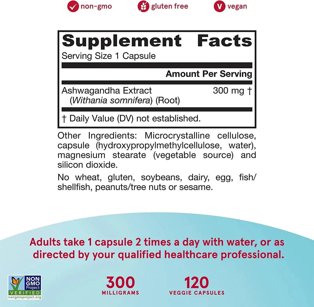 JARROW FORMULAS - Jarrow Formulas Ashwagandha 300Mg. 120 Capsulas - The Red Vitamin MX - Suplementos Alimenticios - {{ shop.shopifyCountryName }}