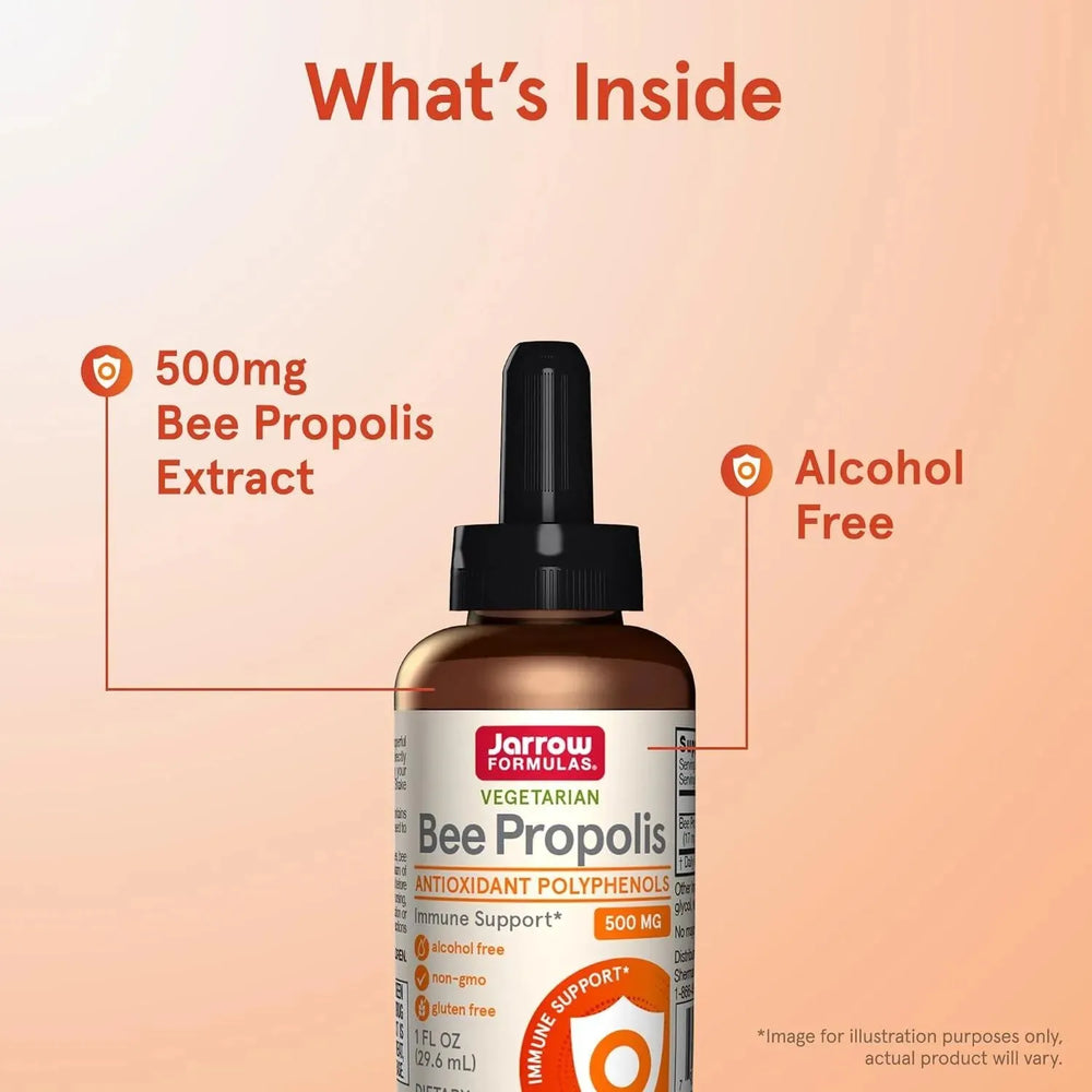 JARROW FORMULAS - Jarrow Formulas Bee Propolis Liquid Extract 500Mg. 1 Fl.Oz. - The Red Vitamin MX - Suplementos Alimenticios - {{ shop.shopifyCountryName }}