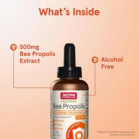 JARROW FORMULAS - Jarrow Formulas Bee Propolis Liquid Extract 500Mg. 1 Fl.Oz. - The Red Vitamin MX - Suplementos Alimenticios - {{ shop.shopifyCountryName }}