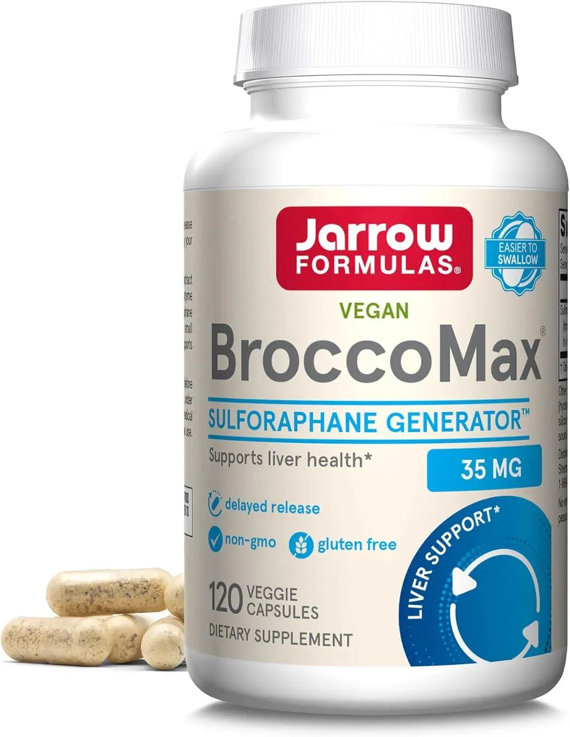 JARROW FORMULAS - Jarrow Formulas BroccoMax Sulforaphane Generator 35Mg. 120 Capsulas - The Red Vitamin MX - Suplementos Alimenticios - {{ shop.shopifyCountryName }}