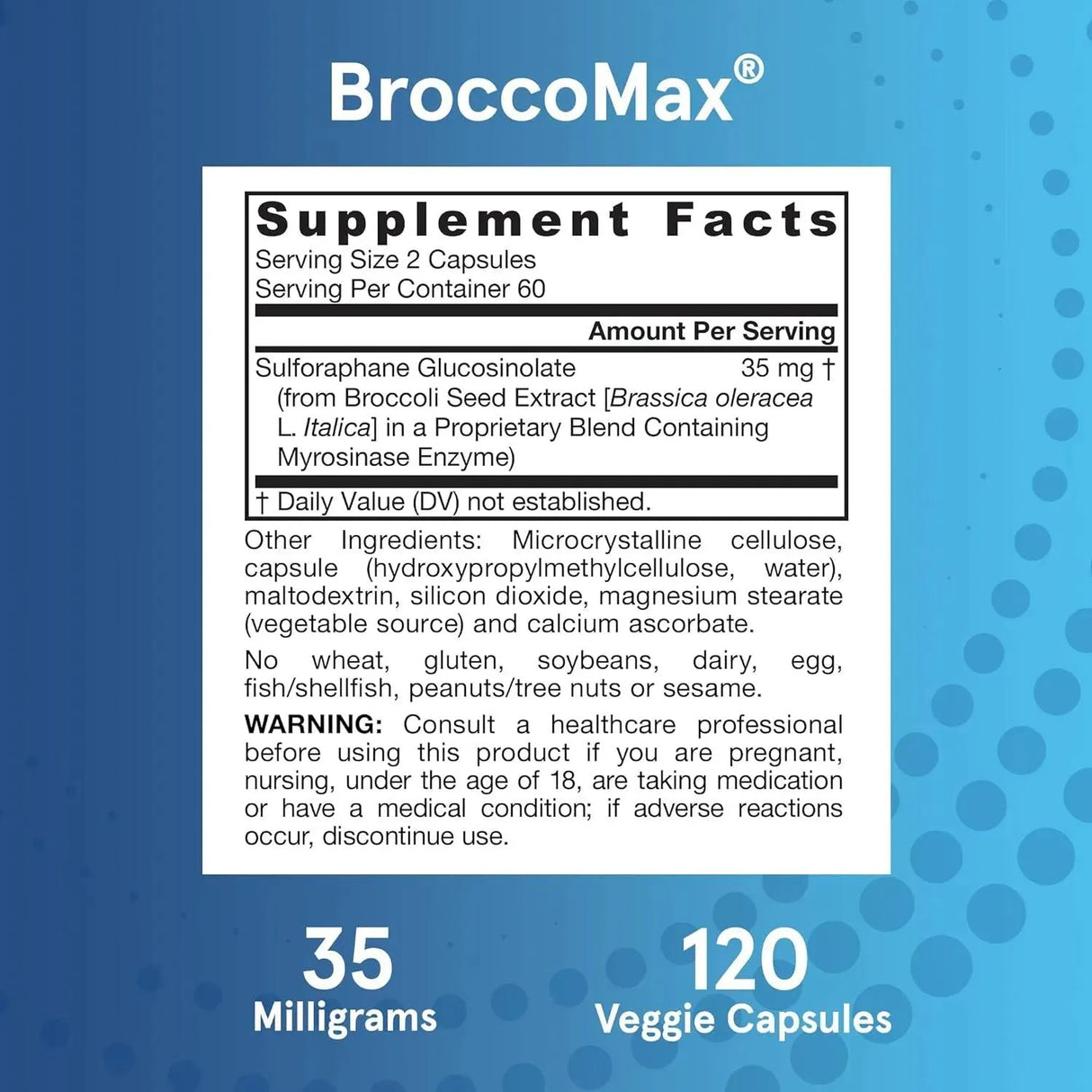 JARROW FORMULAS - Jarrow Formulas BroccoMax Sulforaphane Generator 35Mg. 120 Capsulas - The Red Vitamin MX - Suplementos Alimenticios - {{ shop.shopifyCountryName }}