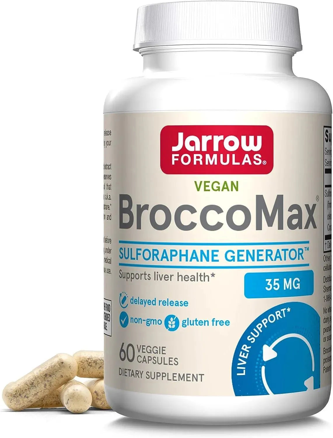 JARROW FORMULAS - Jarrow Formulas BroccoMax Sulforaphane Generator 35Mg. 60 Capsulas - The Red Vitamin MX - Suplementos Alimenticios - {{ shop.shopifyCountryName }}