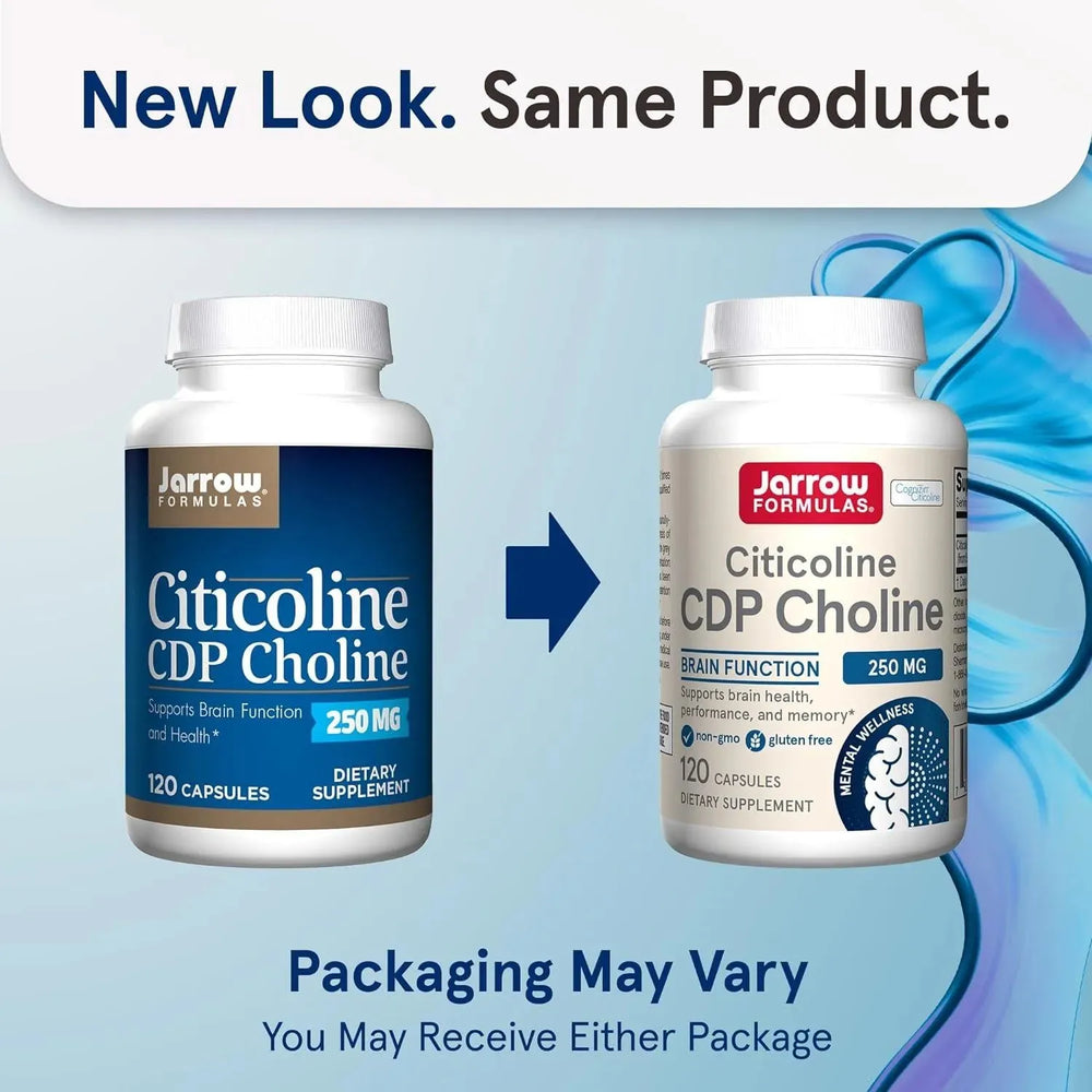 JARROW FORMULAS - Jarrow Formulas Citicoline CDP Choline 250Mg. 120 Capsulas - The Red Vitamin MX - Suplementos Alimenticios - {{ shop.shopifyCountryName }}
