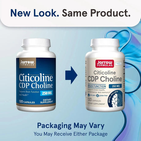 JARROW FORMULAS - Jarrow Formulas Citicoline CDP Choline 250Mg. 120 Capsulas - The Red Vitamin MX - Suplementos Alimenticios - {{ shop.shopifyCountryName }}