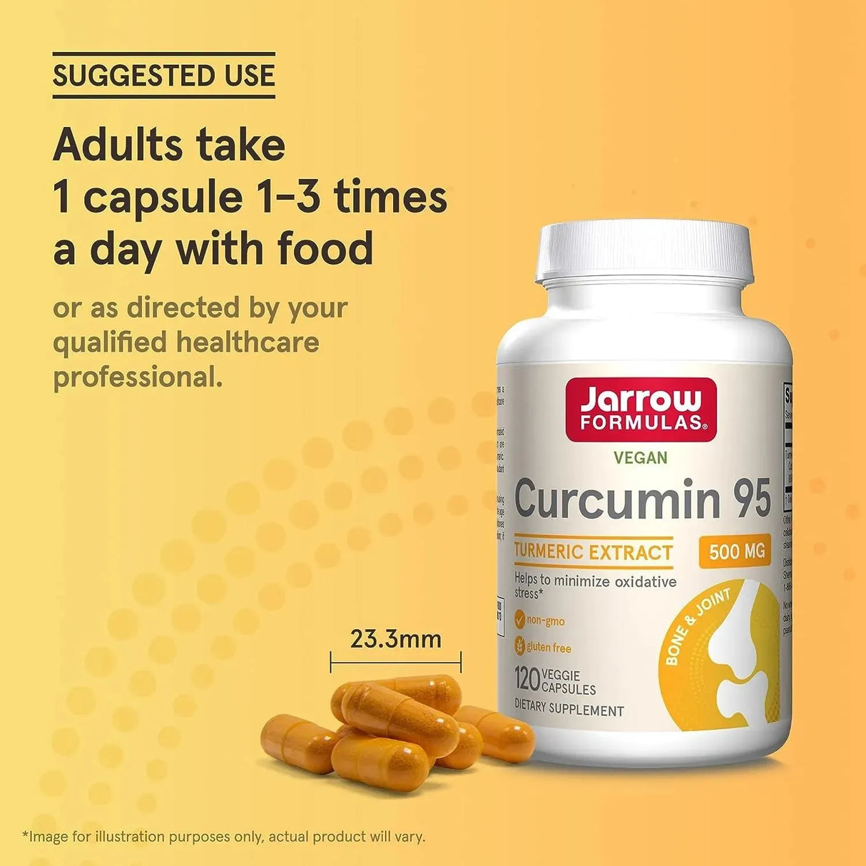 JARROW FORMULAS - Jarrow Formulas Curcumin 95 500Mg. 120 Capsulas - The Red Vitamin MX - Suplementos Alimenticios - {{ shop.shopifyCountryName }}