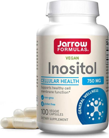 JARROW FORMULAS - Jarrow Formulas Inositol 750Mg. 100 Capsulas - The Red Vitamin MX - Suplementos Alimenticios - {{ shop.shopifyCountryName }}