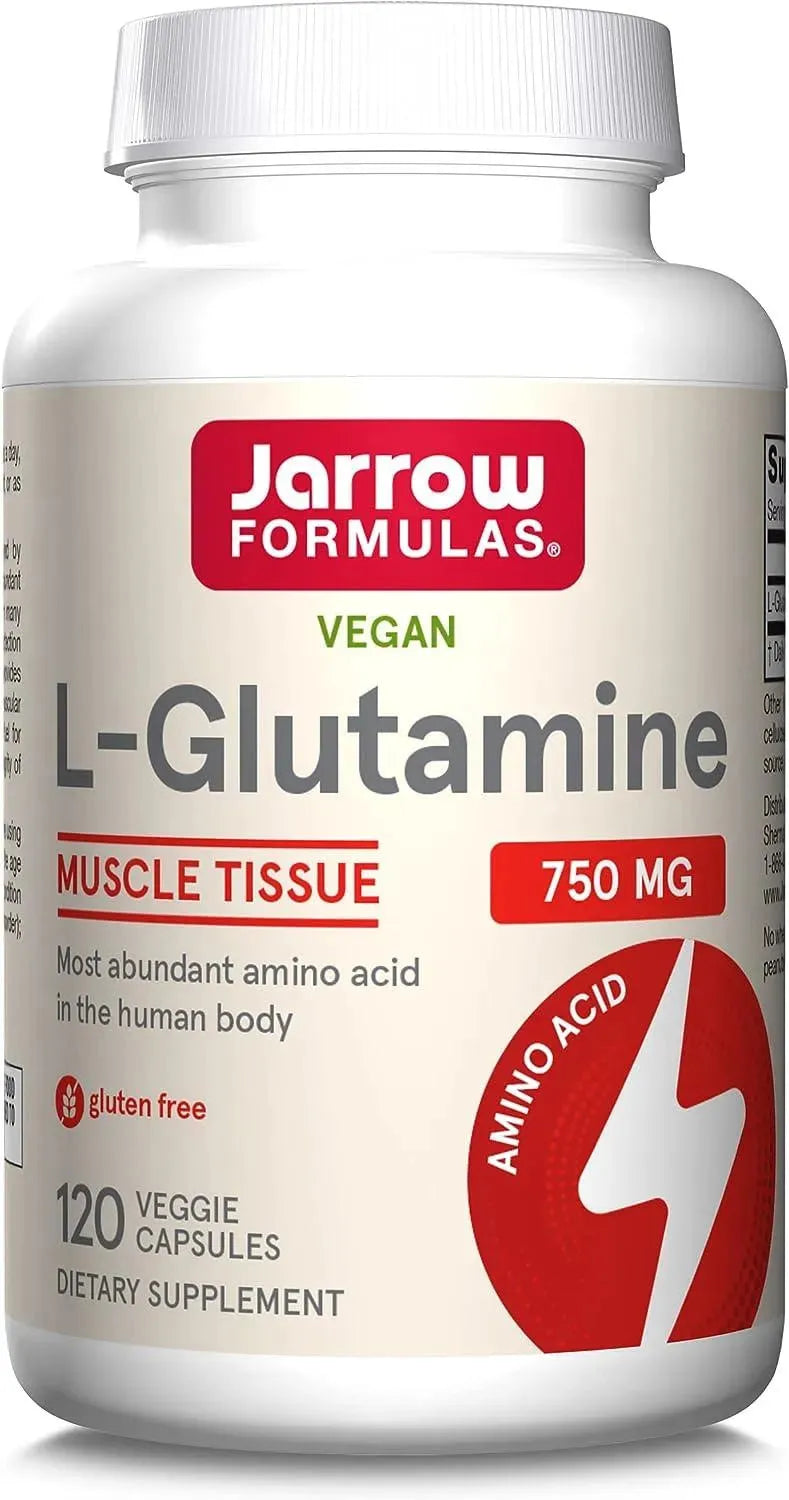 JARROW FORMULAS - Jarrow Formulas L-Glutamine 120 Capsulas - The Red Vitamin MX - Suplementos Alimenticios - {{ shop.shopifyCountryName }}