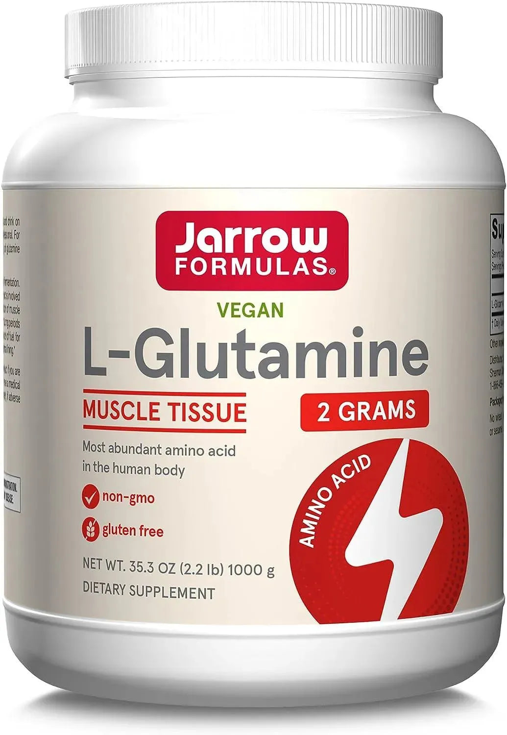 JARROW FORMULAS - Jarrow Formulas L-Glutamine Powder 1Kg. - The Red Vitamin MX - Suplementos Alimenticios - {{ shop.shopifyCountryName }}