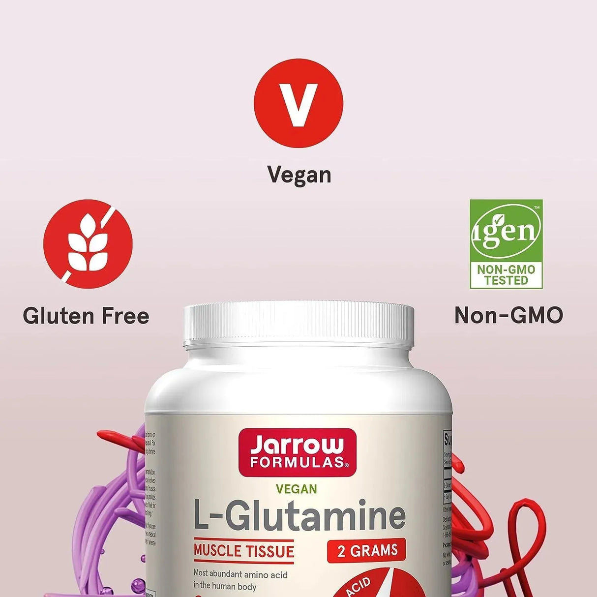 JARROW FORMULAS - Jarrow Formulas L-Glutamine Powder 1Kg. - The Red Vitamin MX - Suplementos Alimenticios - {{ shop.shopifyCountryName }}